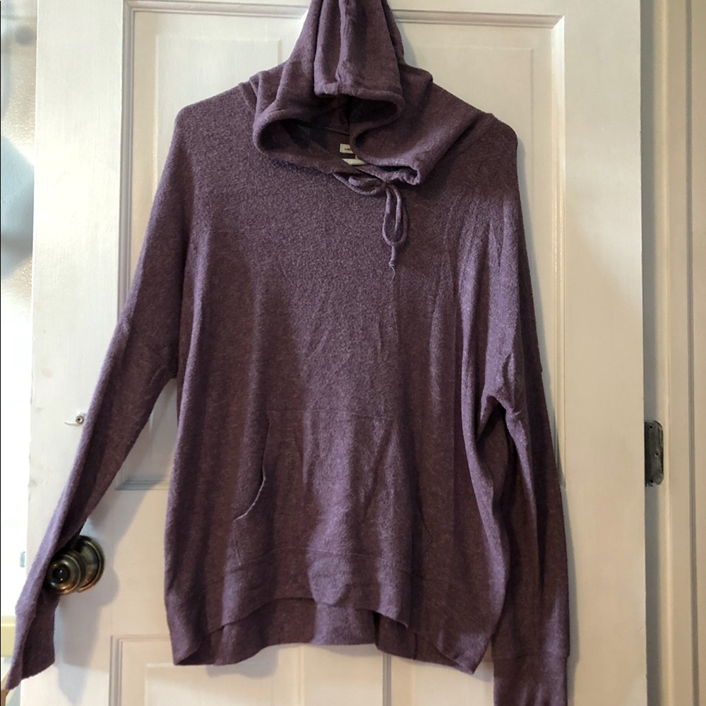 Comfy, hooded sweatshirt